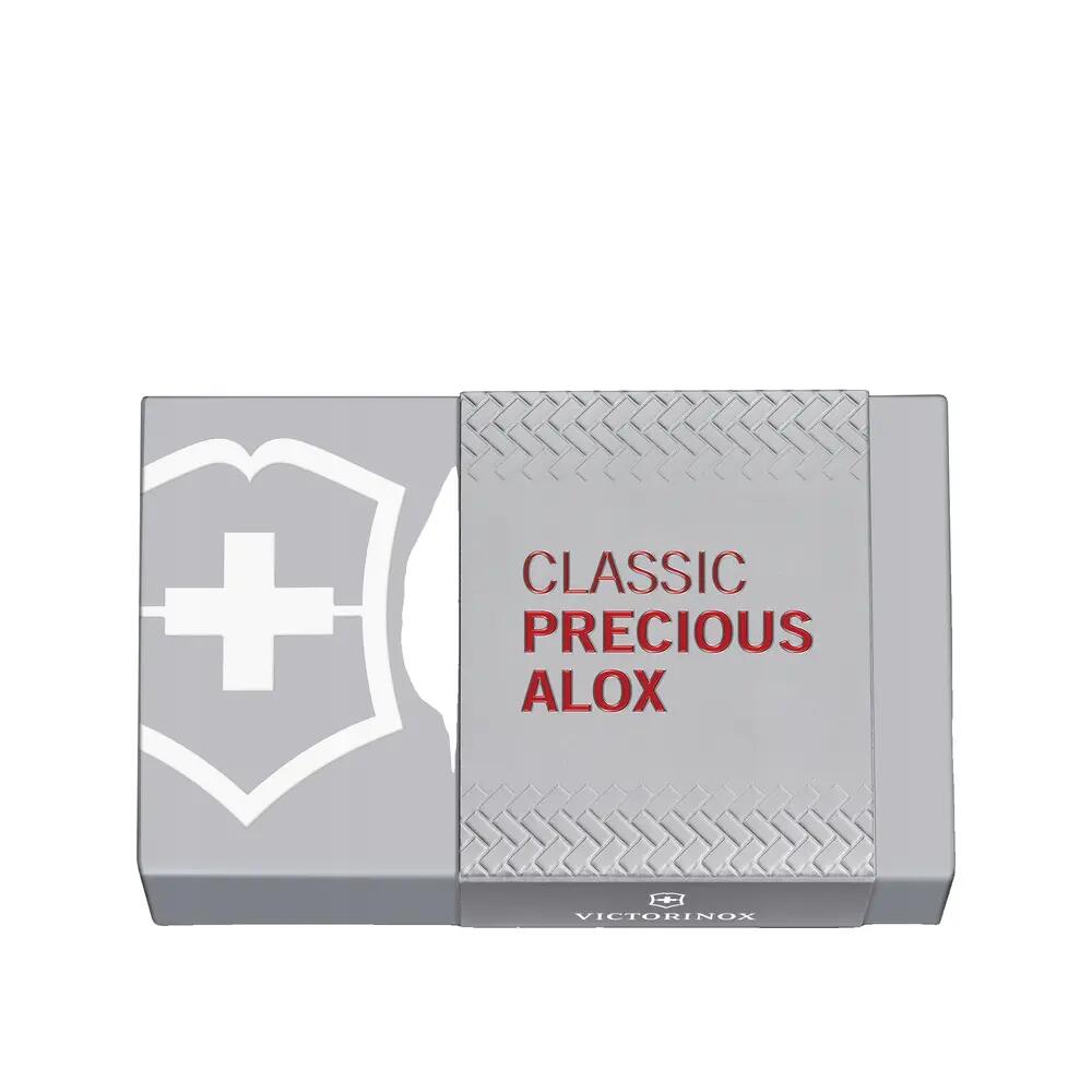 Couteau de poche Victorinox Classic Precious Alox Rouge 5 Fonctions 4/8