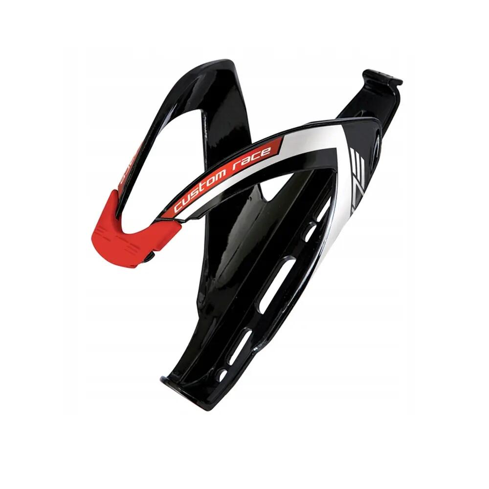 Bottiglia da bicicletta Elite Custom Race Nero/Rosso 6/9