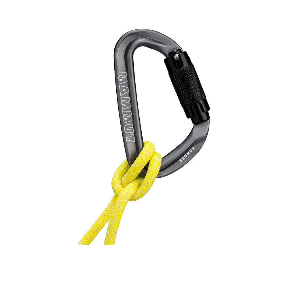 Carabiner Mammut Sender Twistlock Grau 2/3