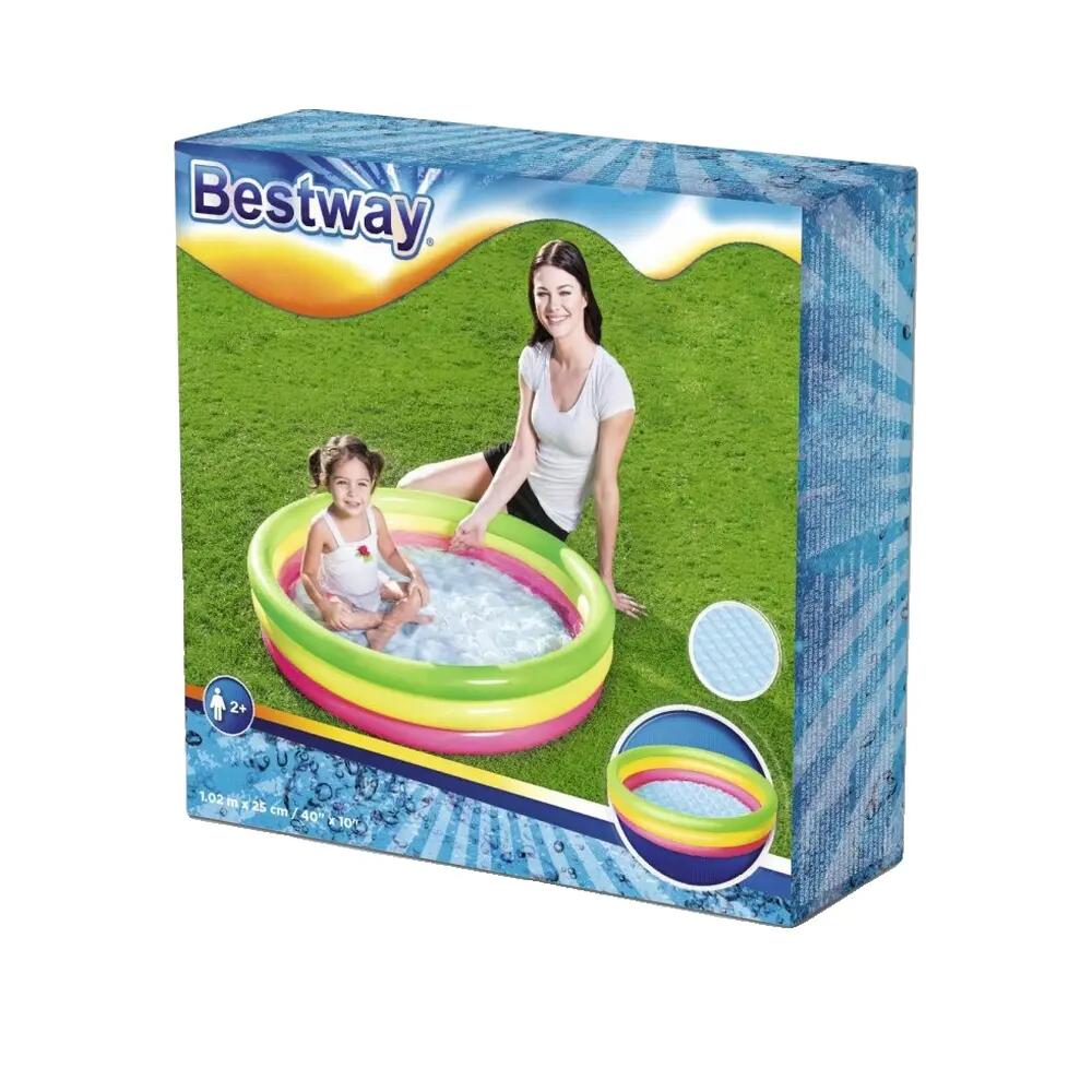 Basen dmuchany BESTWAY, brodzik z miękkim dnem 8/10