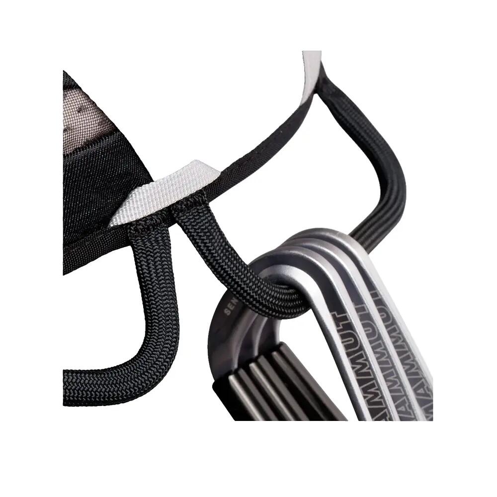 Harnais escalade Mammut Ophir 3 Slide noir réglable 3 boucles 4/6