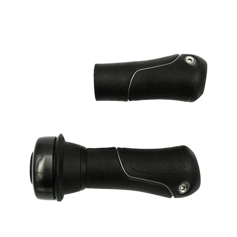 Ergonomic Gazelle Handles with Rotary Bell - 105mm - Black 3/3
