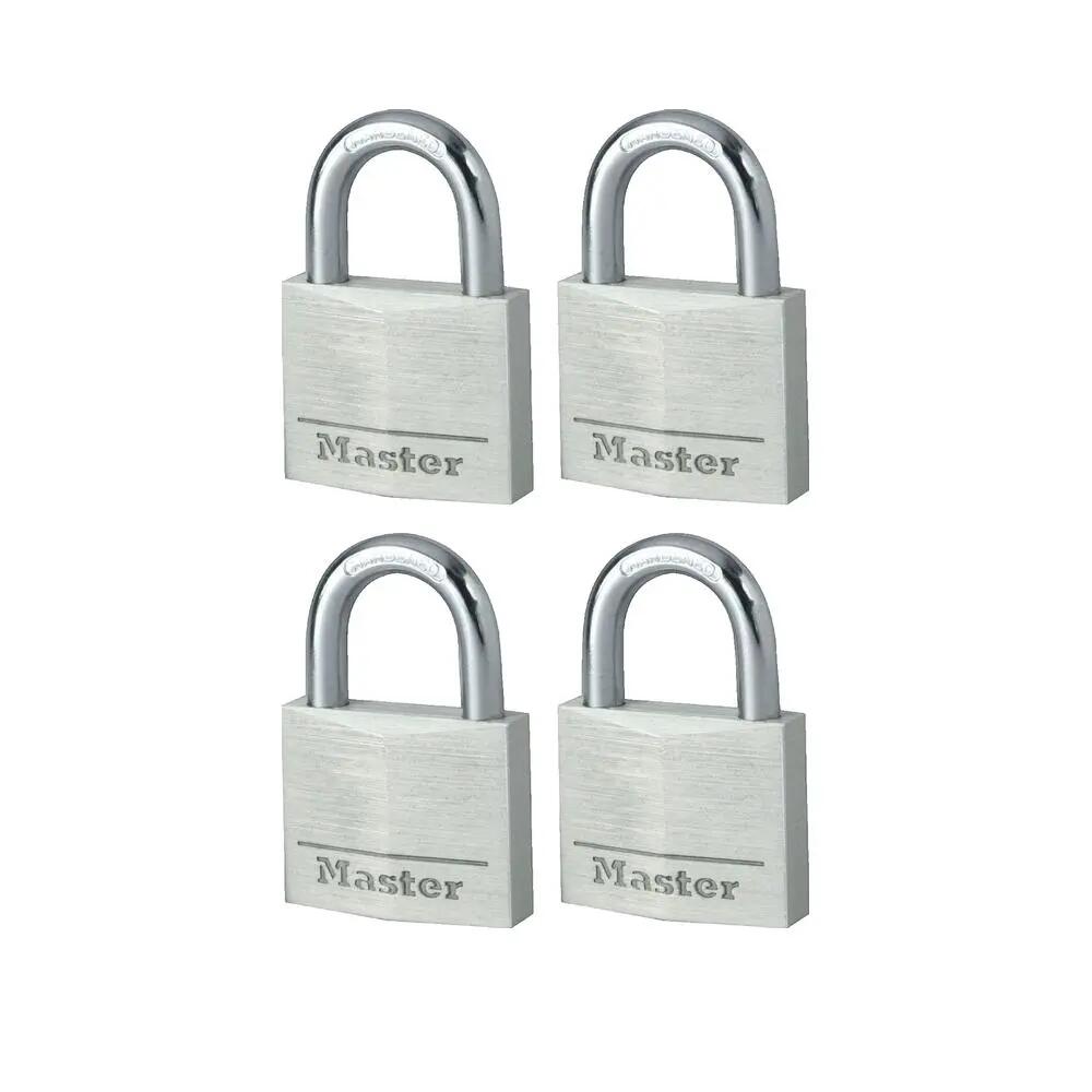 4 cadenas aluminium, Clé, 40 x 59 x 13 mm 2/2