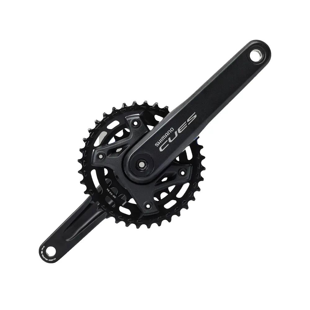 Guarnitura Shimano Cues FC-U6000-2B 36/22T 9/10/11S Nero 6/7