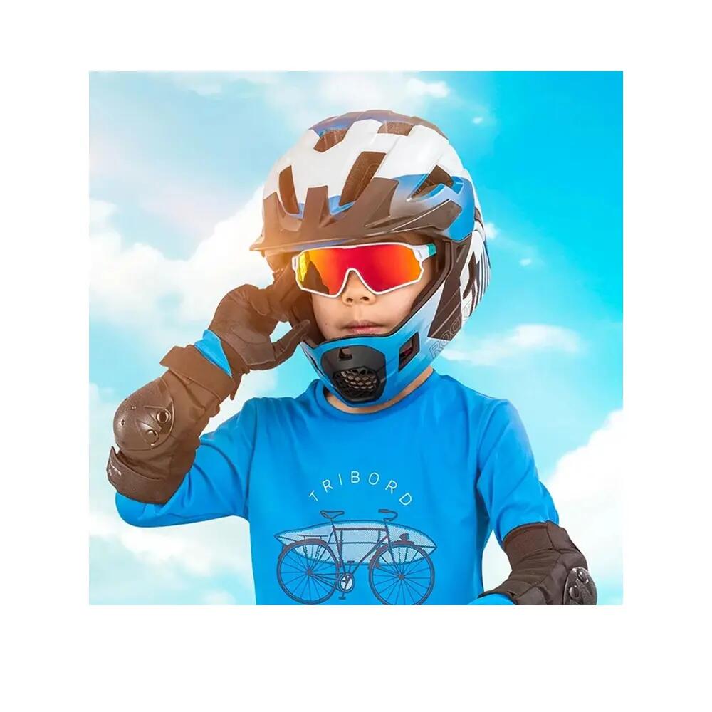 Lunettes de cyclisme ROCKBROS Vert/Blanc 3/7