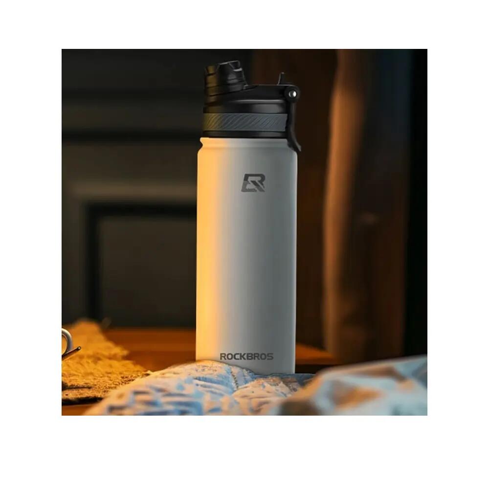 Bouteille de vélo ROCKBROS thermique 620 ml Blanche 10/10