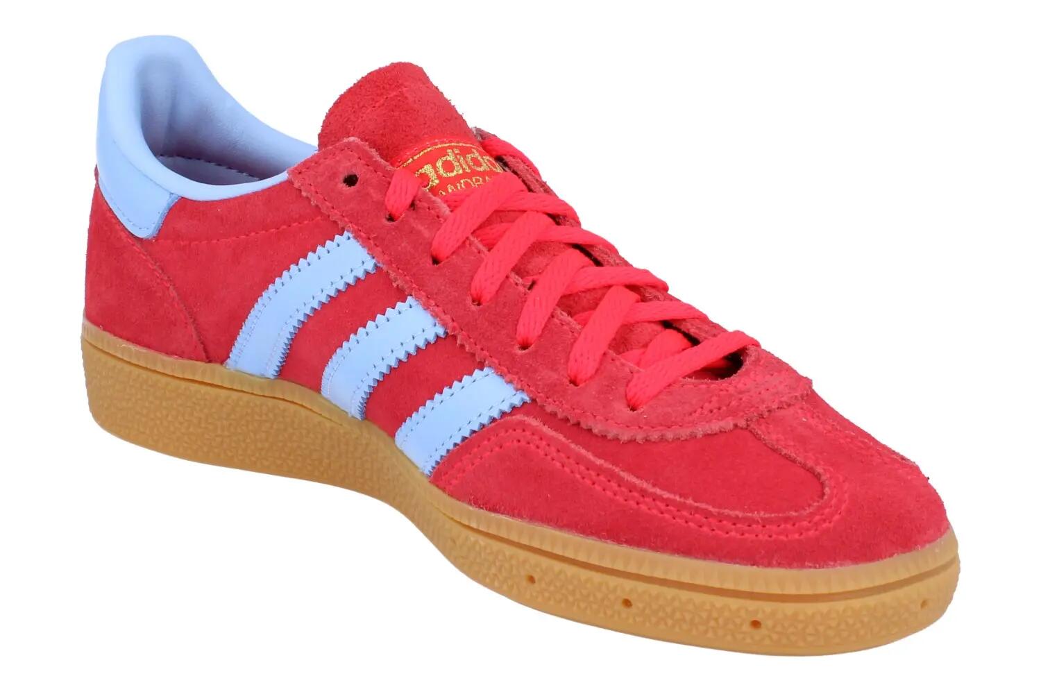 adidas Handball Spezial Schoenen Rood Helder/Stralend Blauw 4/6