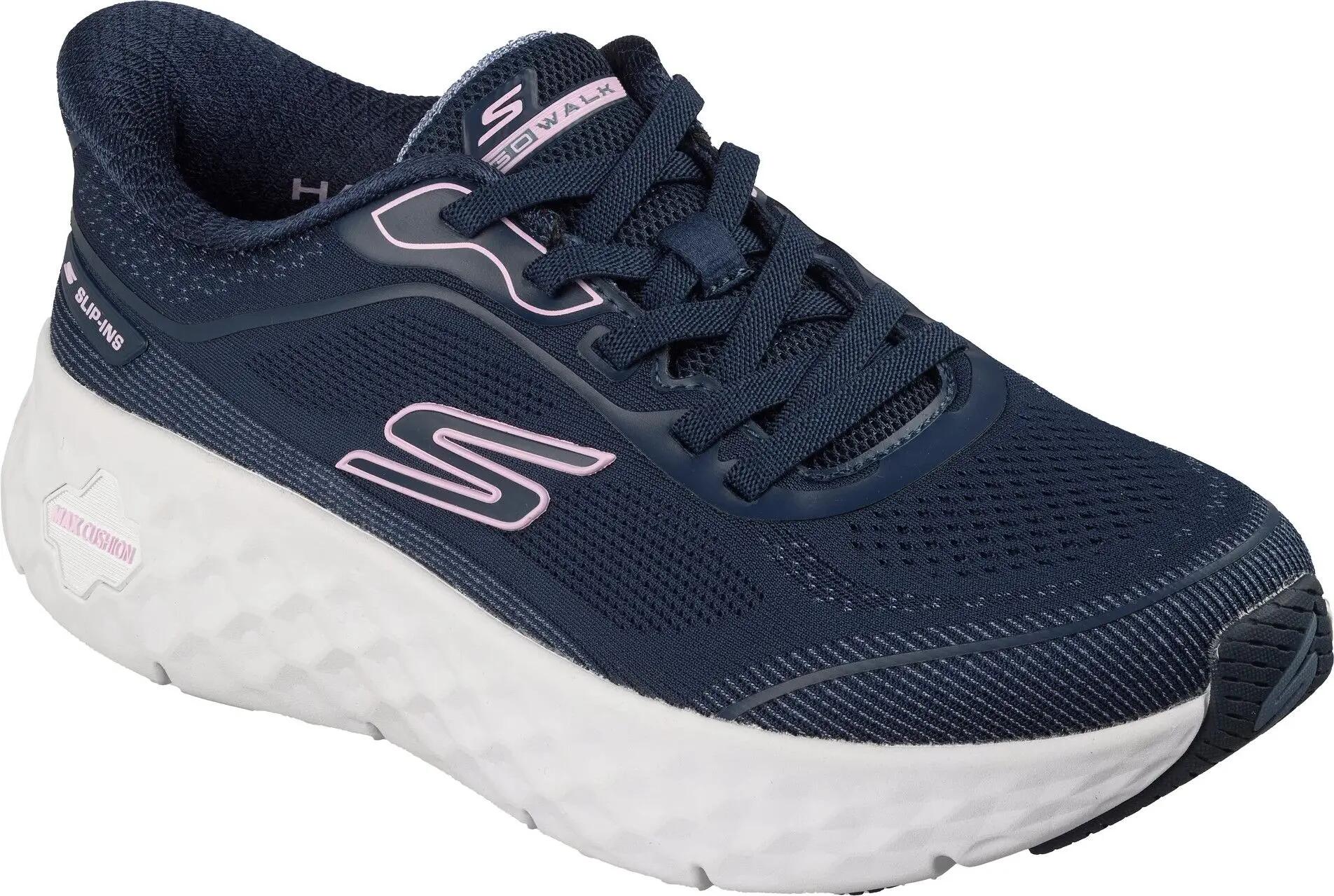 Zapatillas Lifestyle Skechers Slip-ins Go Walk Max Cushioning Flex Remi Azul/Ros 5/5