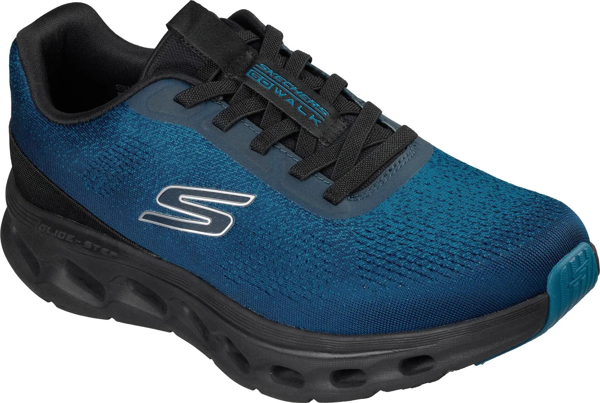Chaussures Lifestyle Skechers Go Walk Glide-Step 2.0 Vic Bleu/Noir Homme 5/5