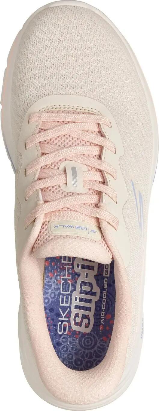 Scarpe lifestyle Skechers Slip-ins Go Walk 8 Nadia beige da donna 3/5