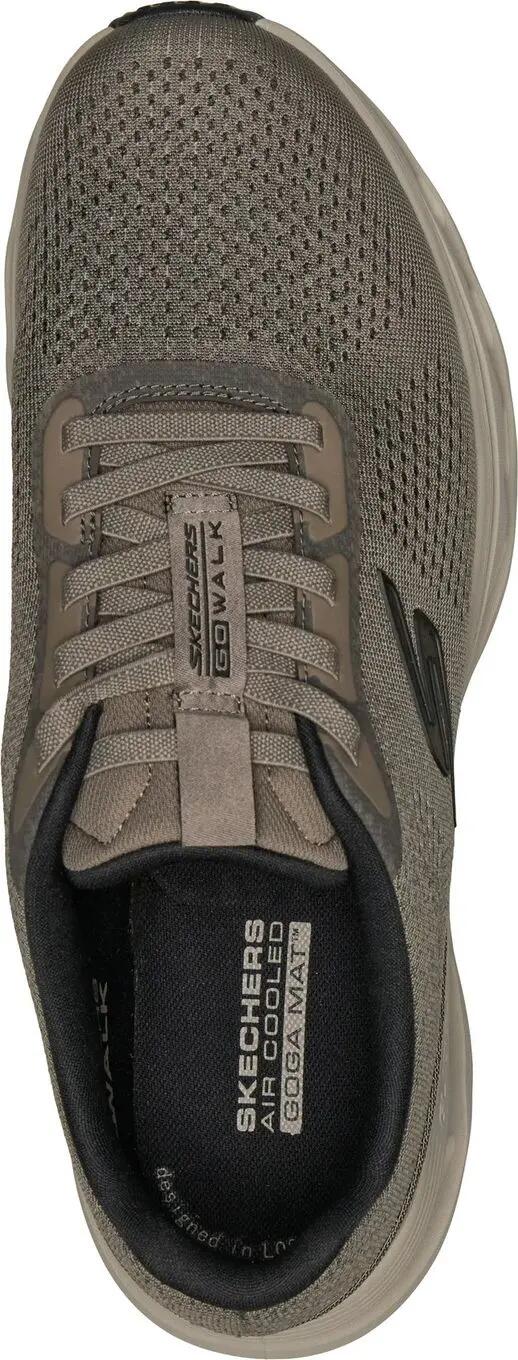 Sapatos Lifestyle Skechers Go Walk Glide-Step 2.0 Vic Bege para Homem 3/7
