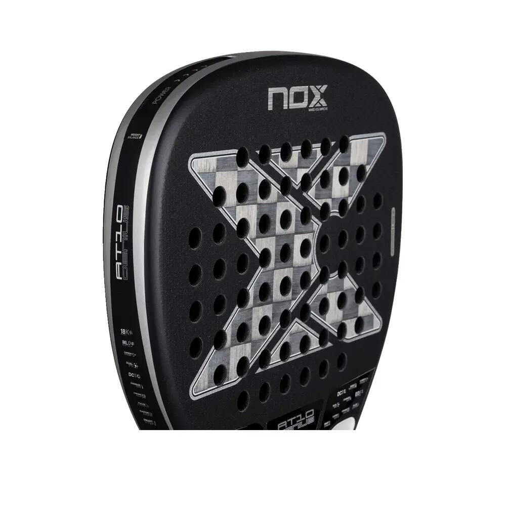 Raquette de padel NOX AT10 Genius Attack 18K Alum 25 6/8