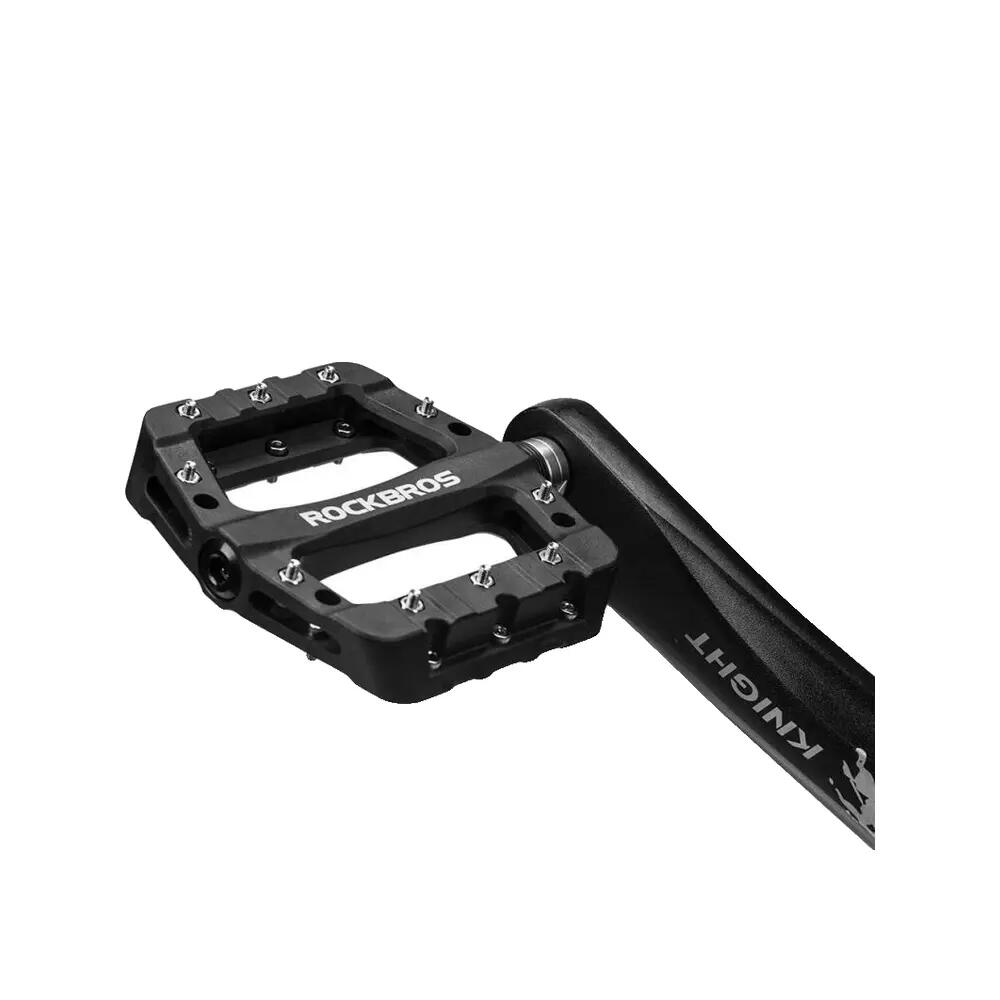 Pedały platformowe ROCKBROS Nylon 100% Czarny 2/5