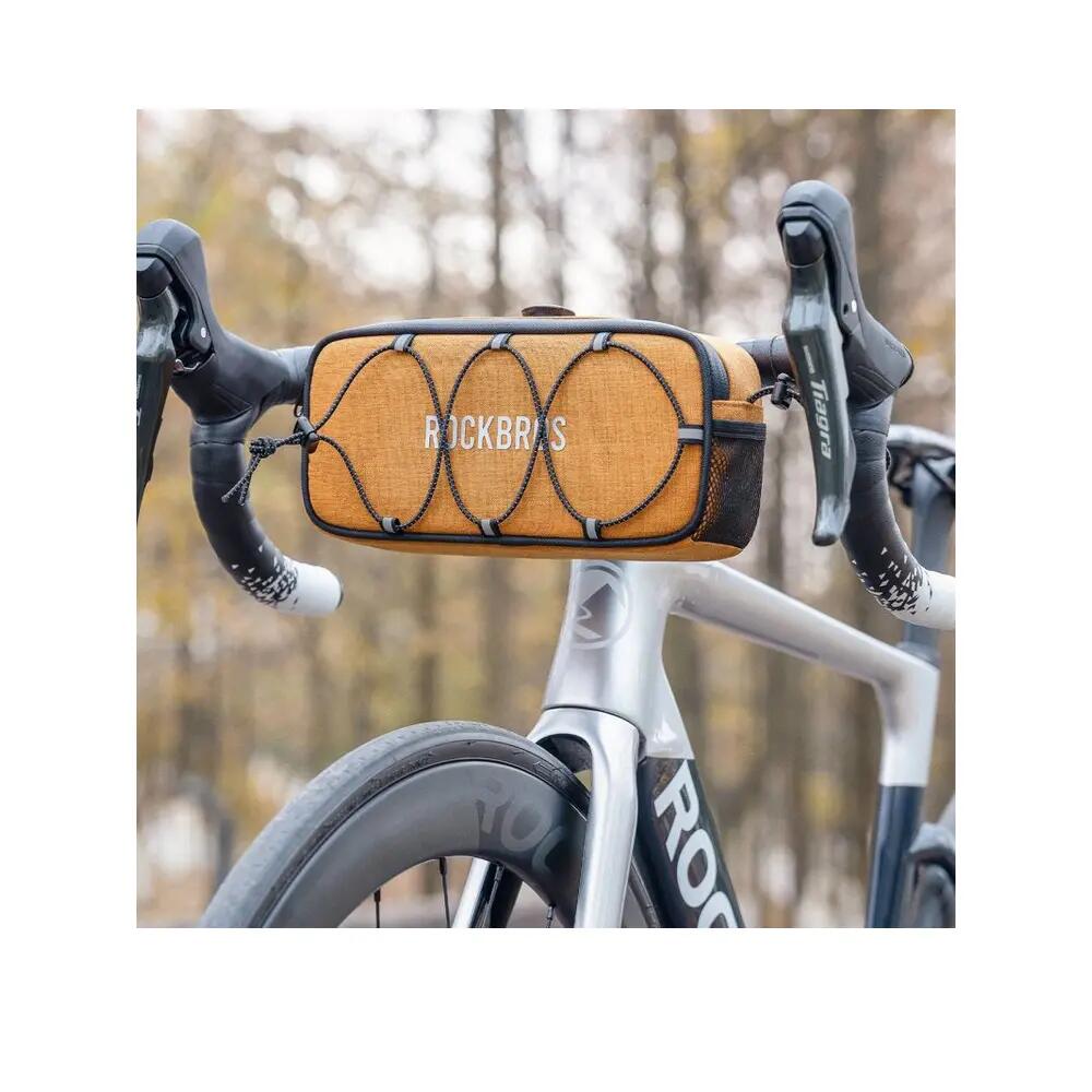 Torba rowerowa na kierownicę wodoodporna 8/10
