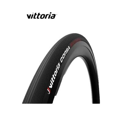 Pneumatico per bicicletta Vittoria Corsa g+ Nero