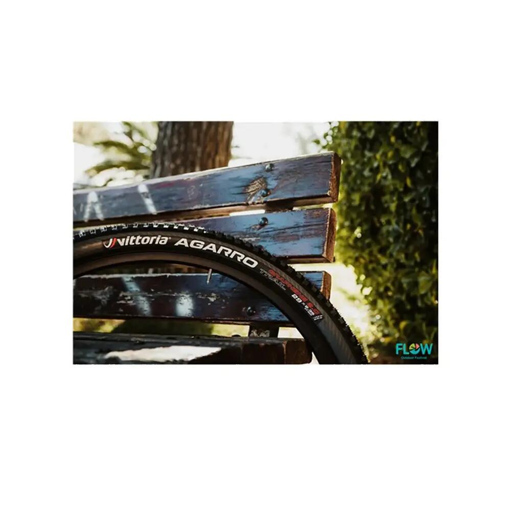 Vittoria Pneu Agarro 29x2,60 pouces 65-622 noir/anthracite TLR pliable 3/4