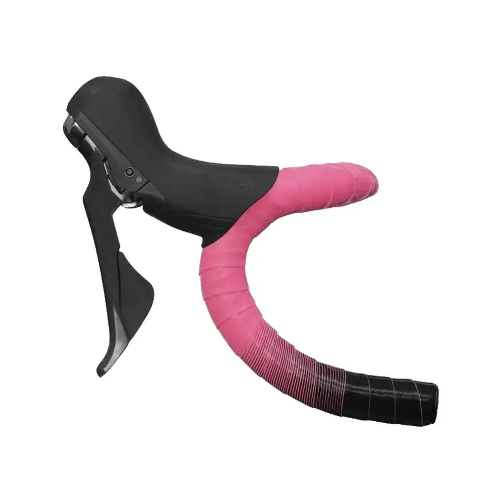 Ruban de guidon Fizik Vento Microtex Tacky Różowy/Czarny 2mm 2/3