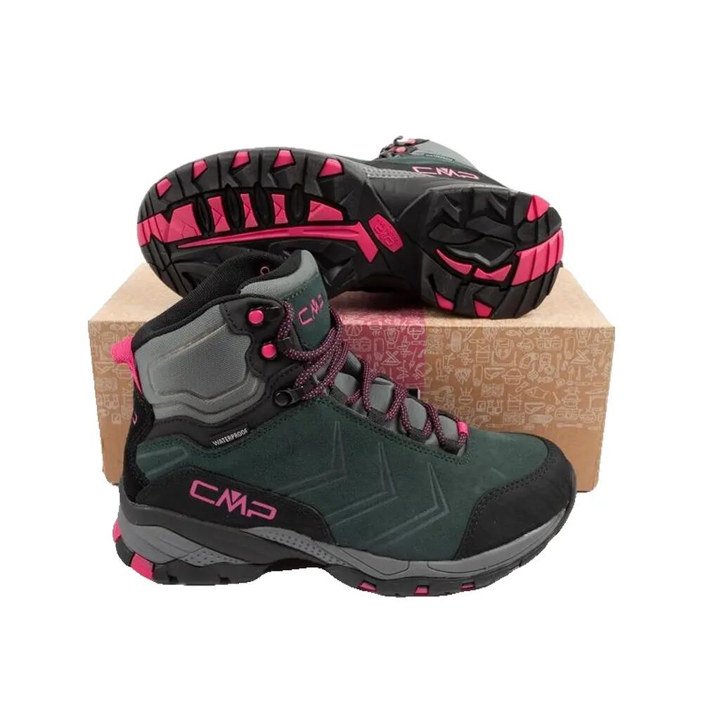 MELNICK dameswandelschoenen met hoge schacht van waterdicht leer 9/15