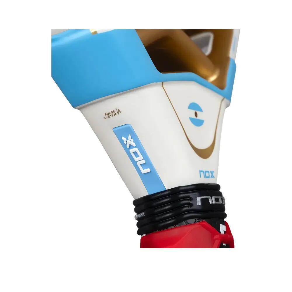 Pack racket Nox AT Genius 18k Alum Buenos Aires Exclusive Edition 8/10