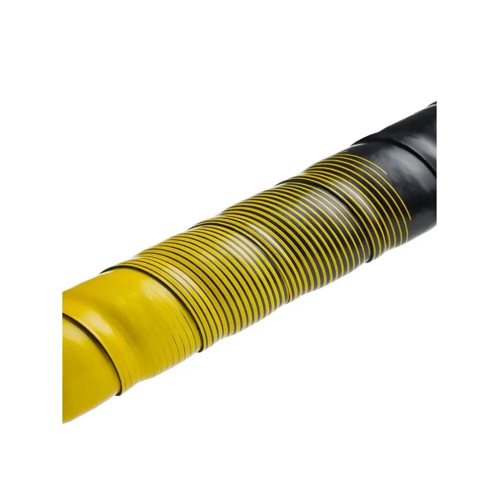 Fizik Bar Tape Vento Tacky schwarz/gelb, Microtex Tacky - 2 mm 3/4