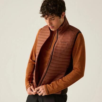 Doudoune Sans Manche de Randonnée Regatta "Andreson Hybrid B/W" M Camel
