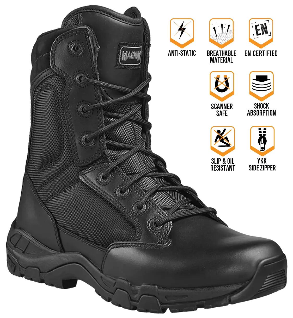Magnum MAGNUM uniformschoenen heren -Viper Pro 8.0 En + - SideZip - Zwart  ZWART 5/7