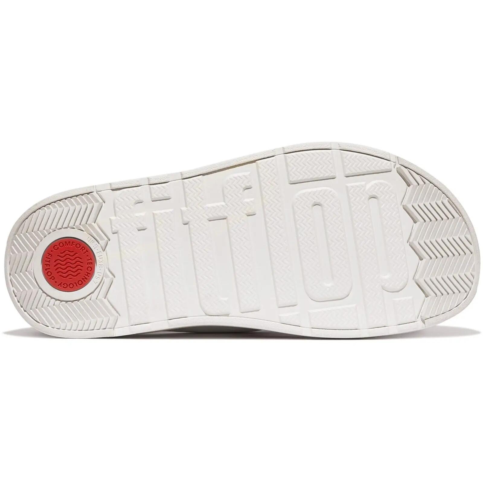 FitFlop Gen-FF Buckle Two-Bar Leather Slides  URBAN WIT 38 2/7