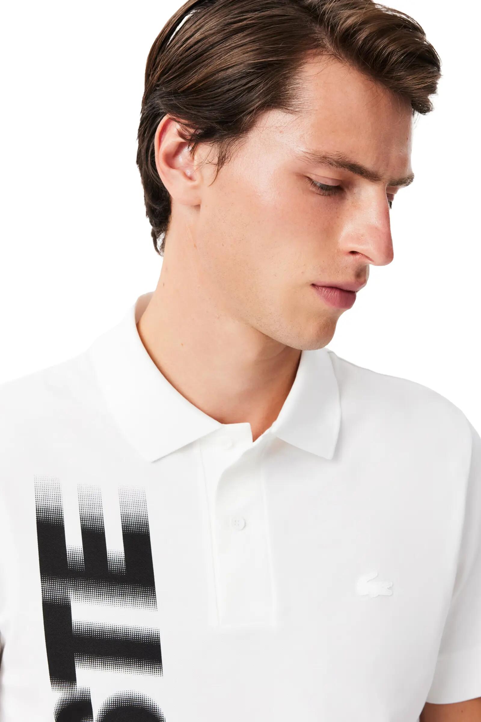 Lacoste Polo Manga Corta Hombre Blanco 4/5