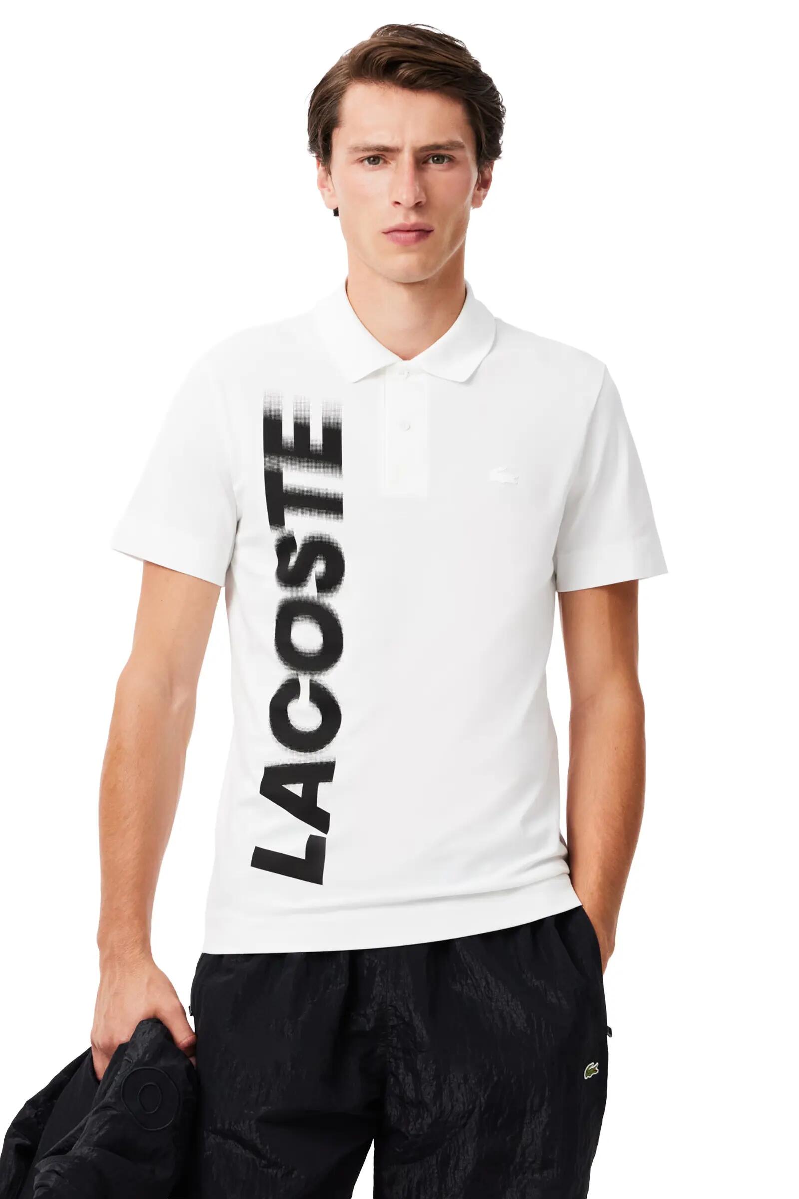 Lacoste Polo Manga Corta Hombre Blanco 3/5