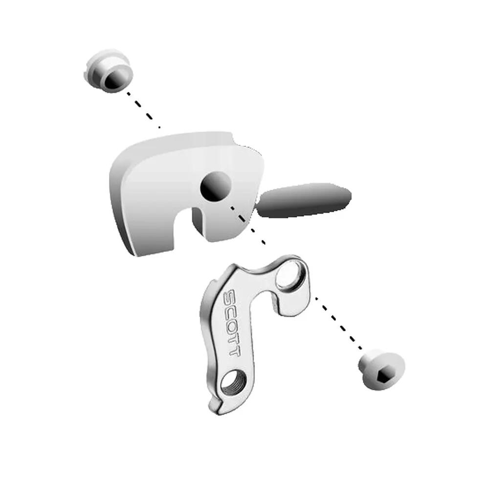 Union Derailleurpad GH-120 met M8x0.75 Schroefset 4/6