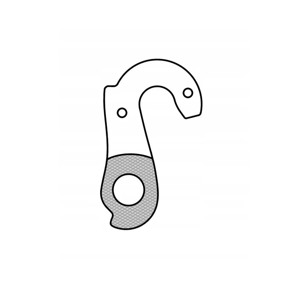 Patte derailleur alu  adaptable    cadre wilier (gh - 209) 3/6