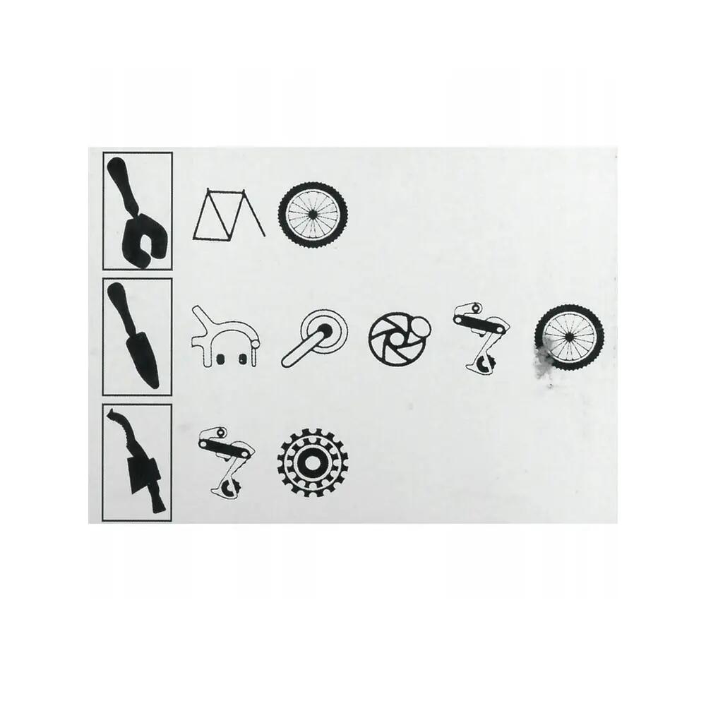 Kit di pulizia per bici Dunlop 3 pezzi 9/9