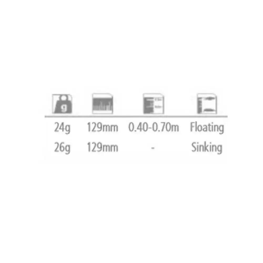Esca Shimano Exsence Silent Ass Flash Boost 140S Katakuchi 25g 3/3