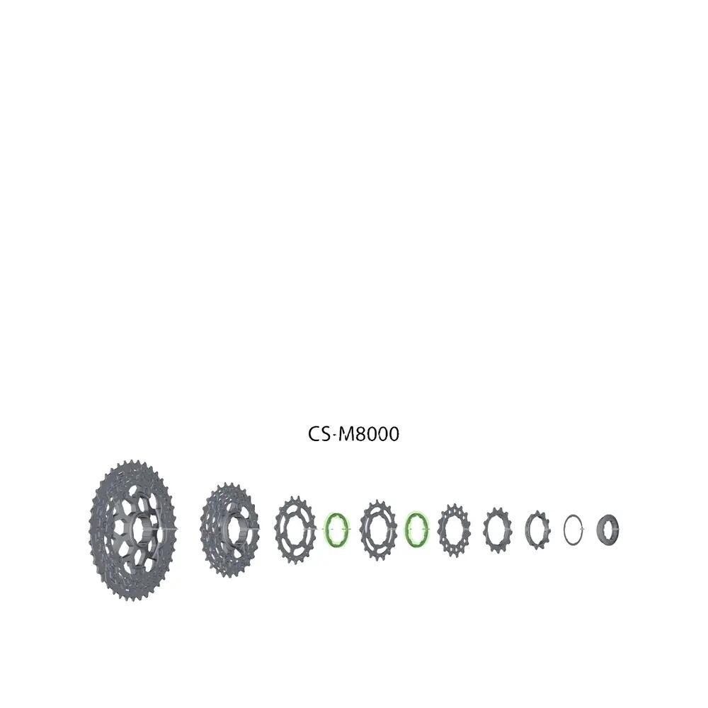 Entretoise de pignon Shimano CS-R9100 3/4