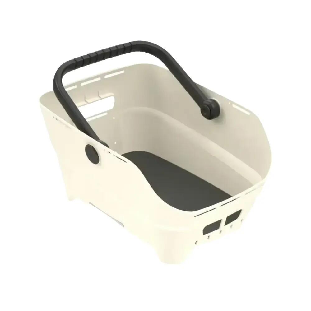 Fahrradkorb Basil Cento Neo MIK 21L Weiß 2/5