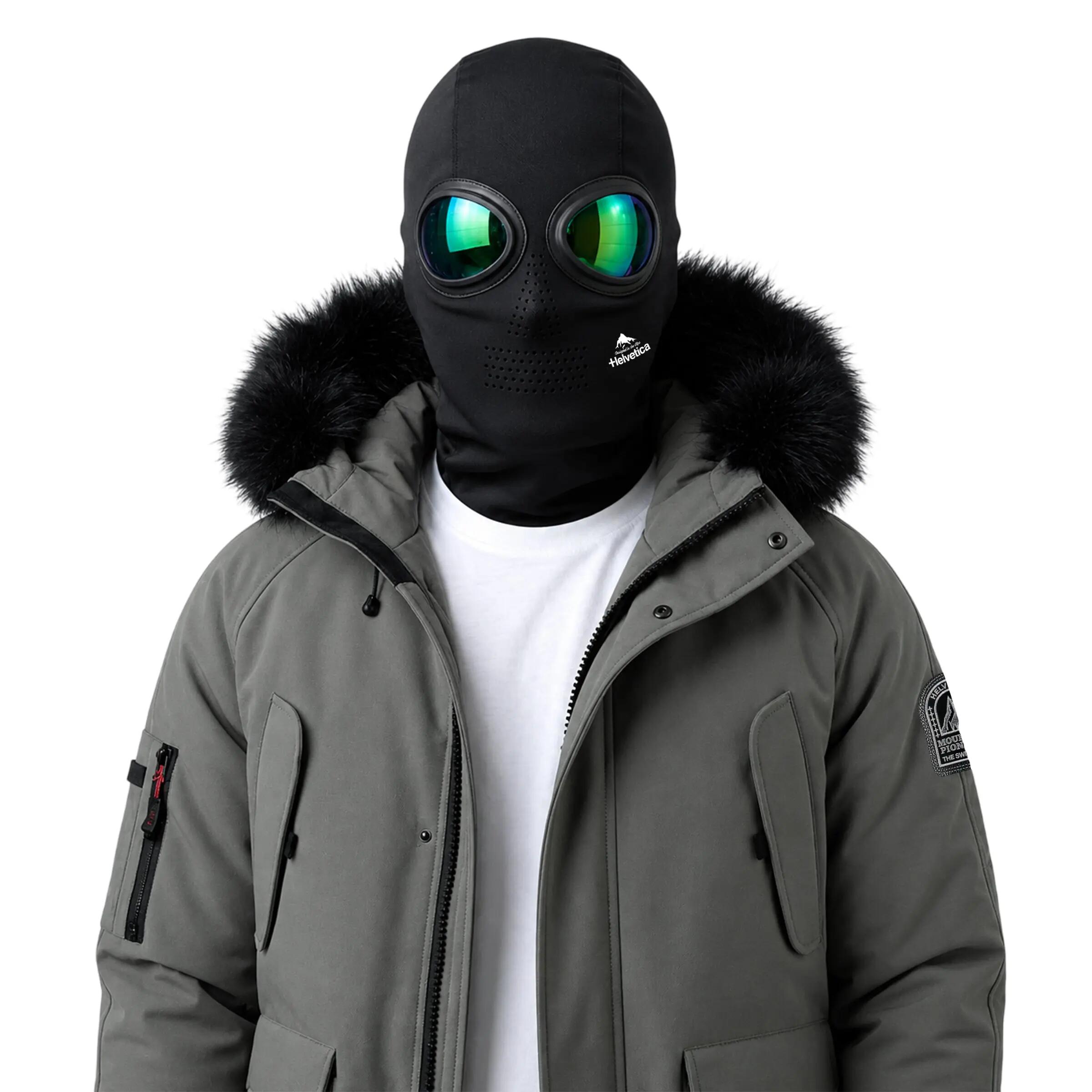 Blouson Homme Helvetica WILSON, capuche fourrure amovible + cagoule lunette 5/6