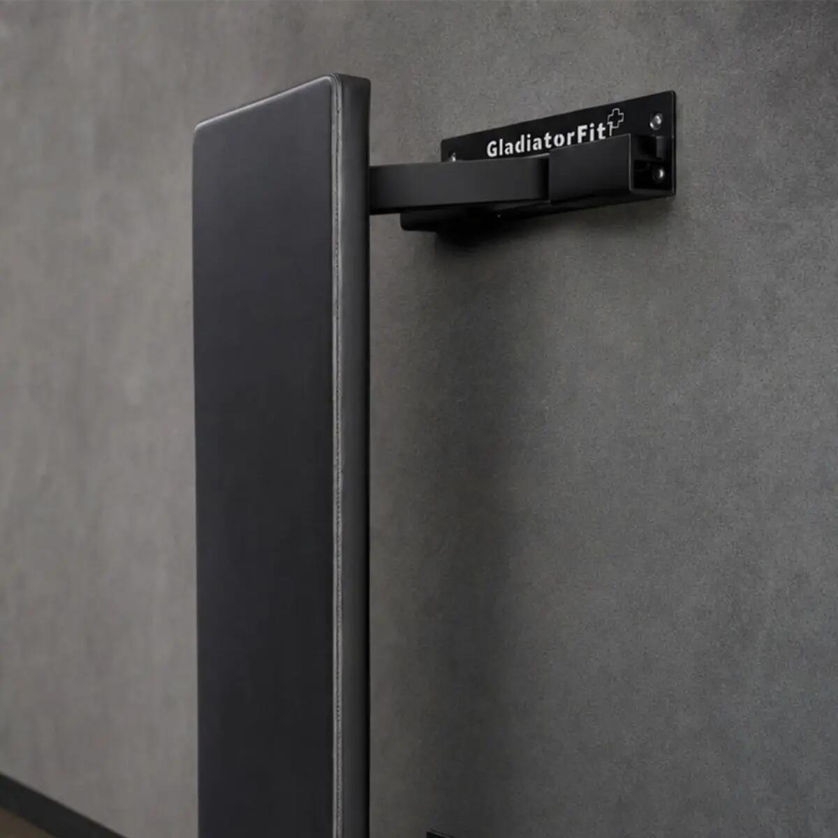 Rack de rangement support mural en acier pour rameur ou banc GladiatorFit 5/5
