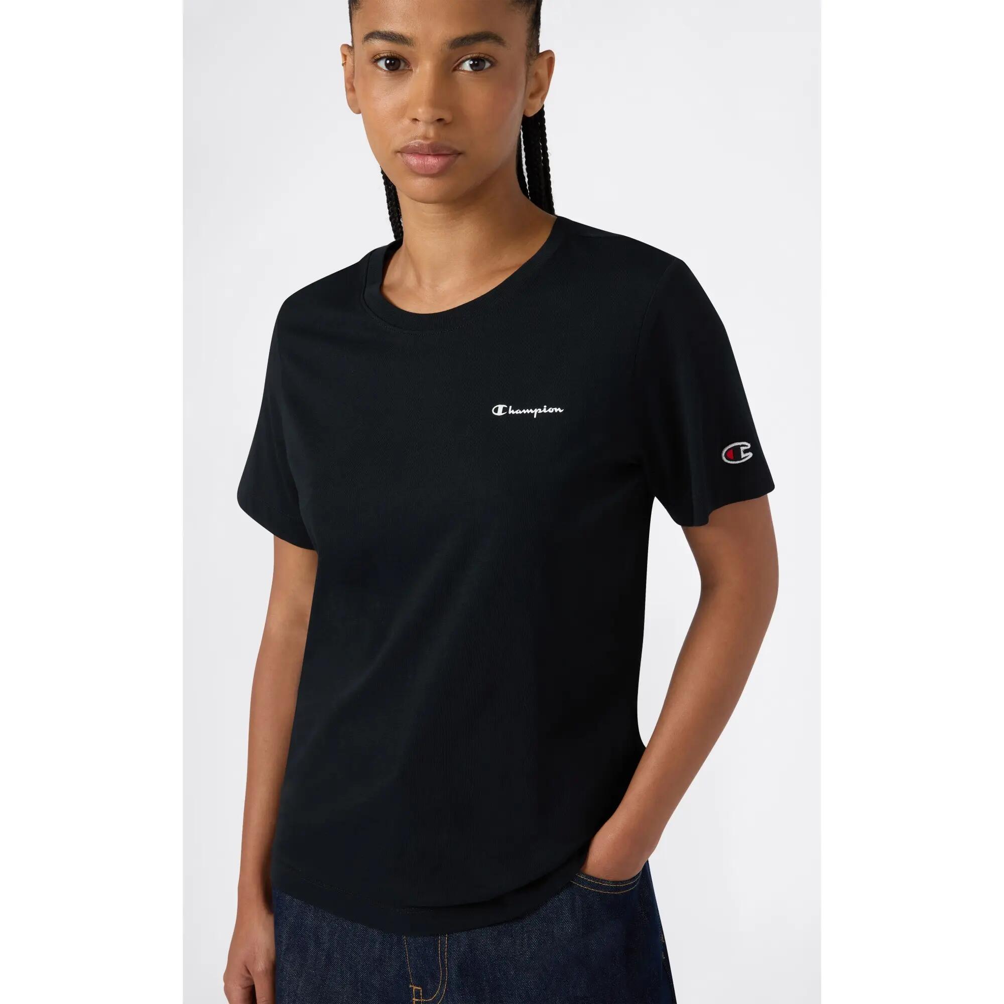 CHAMPION Damen-T-Shirt mit kurzen Ärmeln 5/5