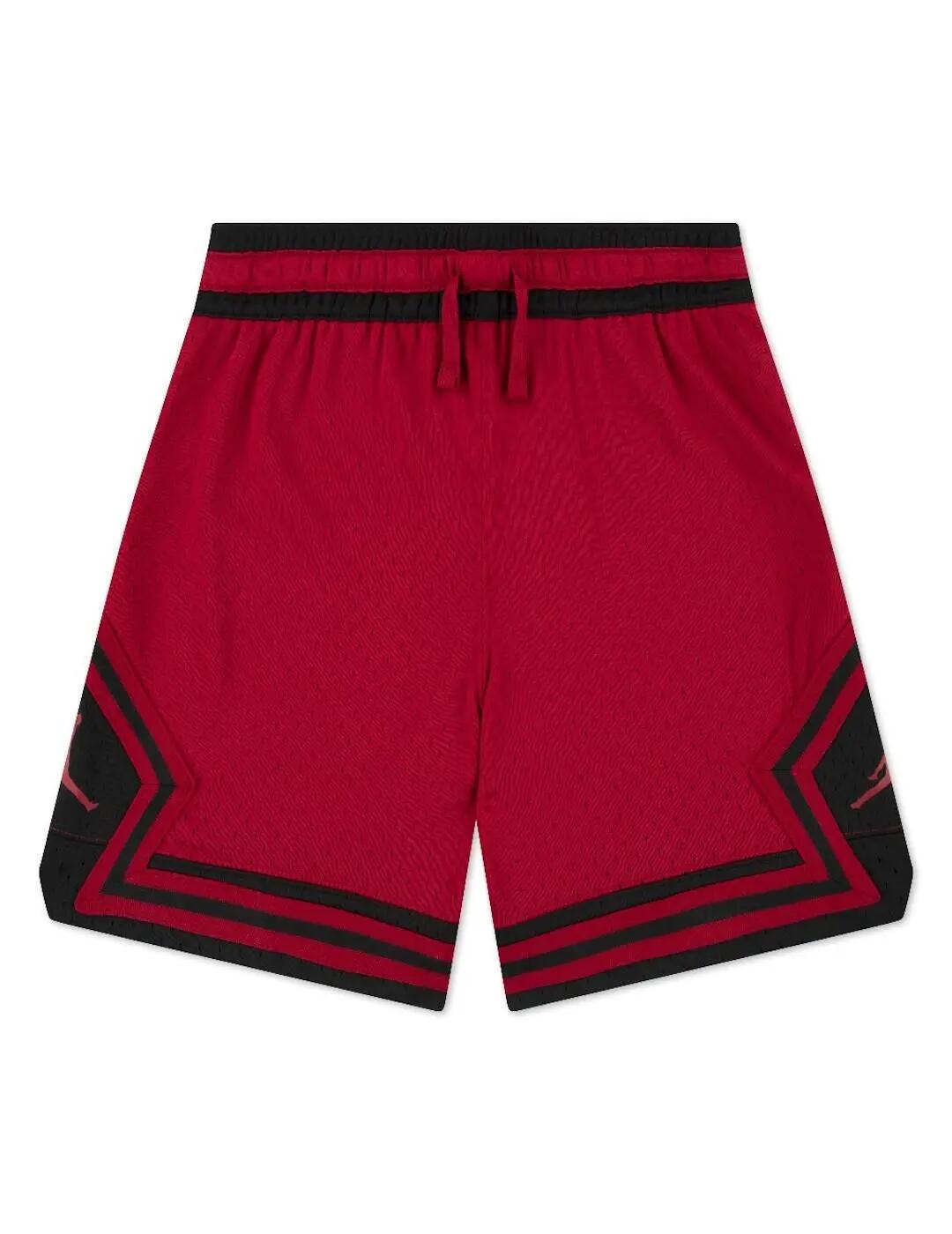 Pantaloncino ragazzo jordan diamond - rosso/nero 3/5