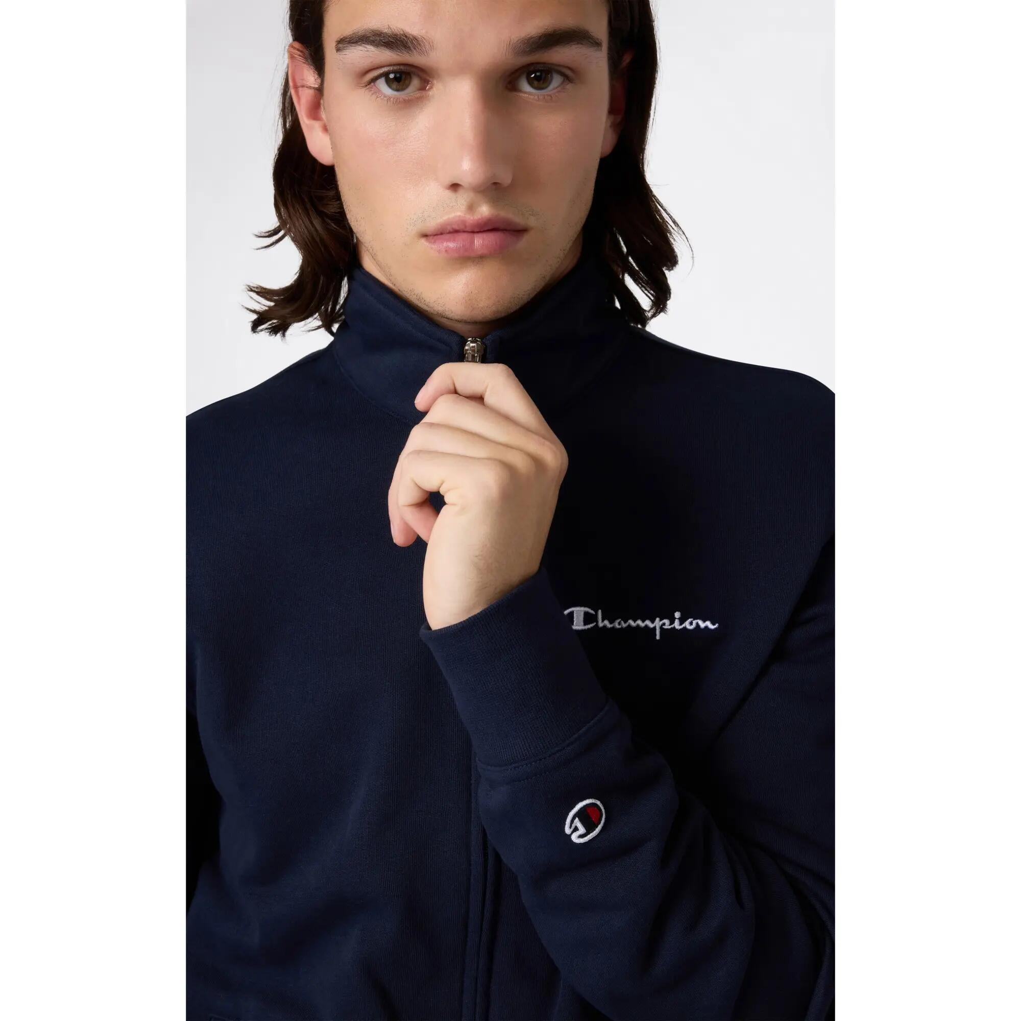 CHAMPION Herren-Sweatshirt ohne Kapuze mit Reißverschluss 5/5