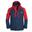 Kinder Jacke Skaland Hellrot/Blau