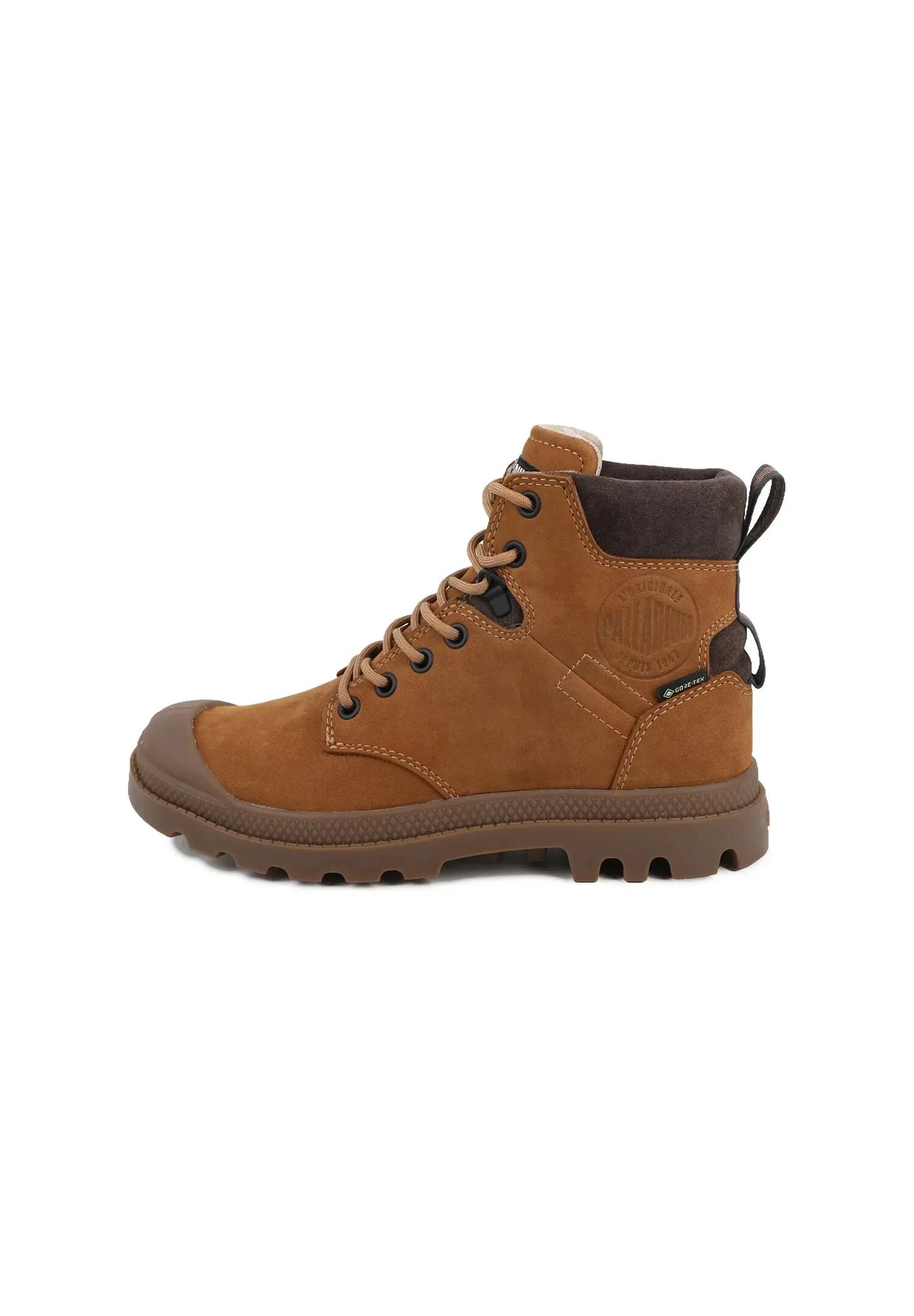Bottes Palladium Modèle Botas Pampa Sportcuff Gtx Couleur Brun Clair 7/7