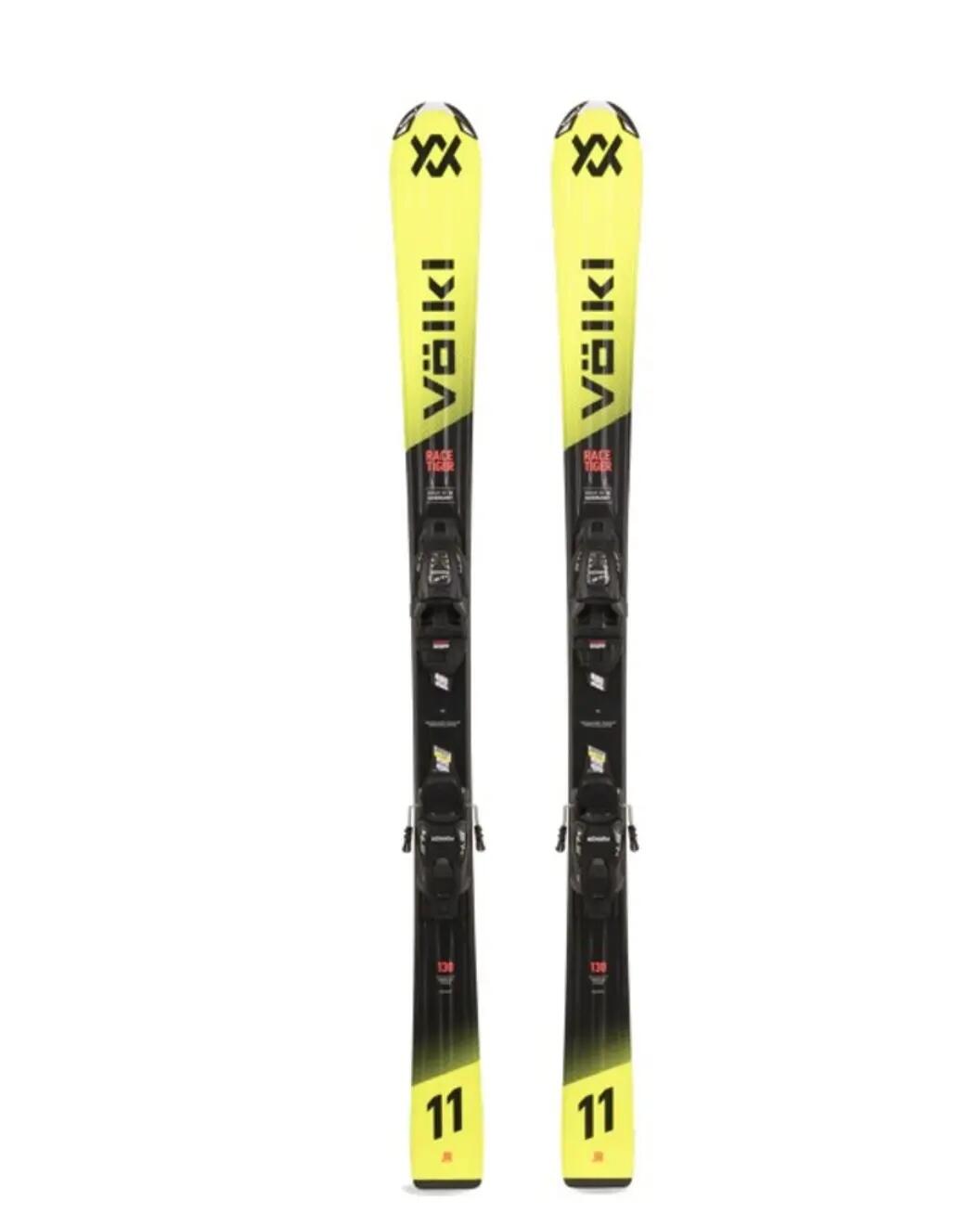 Ski Racetiger Jr Yellow + Bindung 4.5 Vmot Jr 70-90 Jungen 2/2