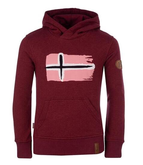 Pull à capuche enfant Trondheim marron marron