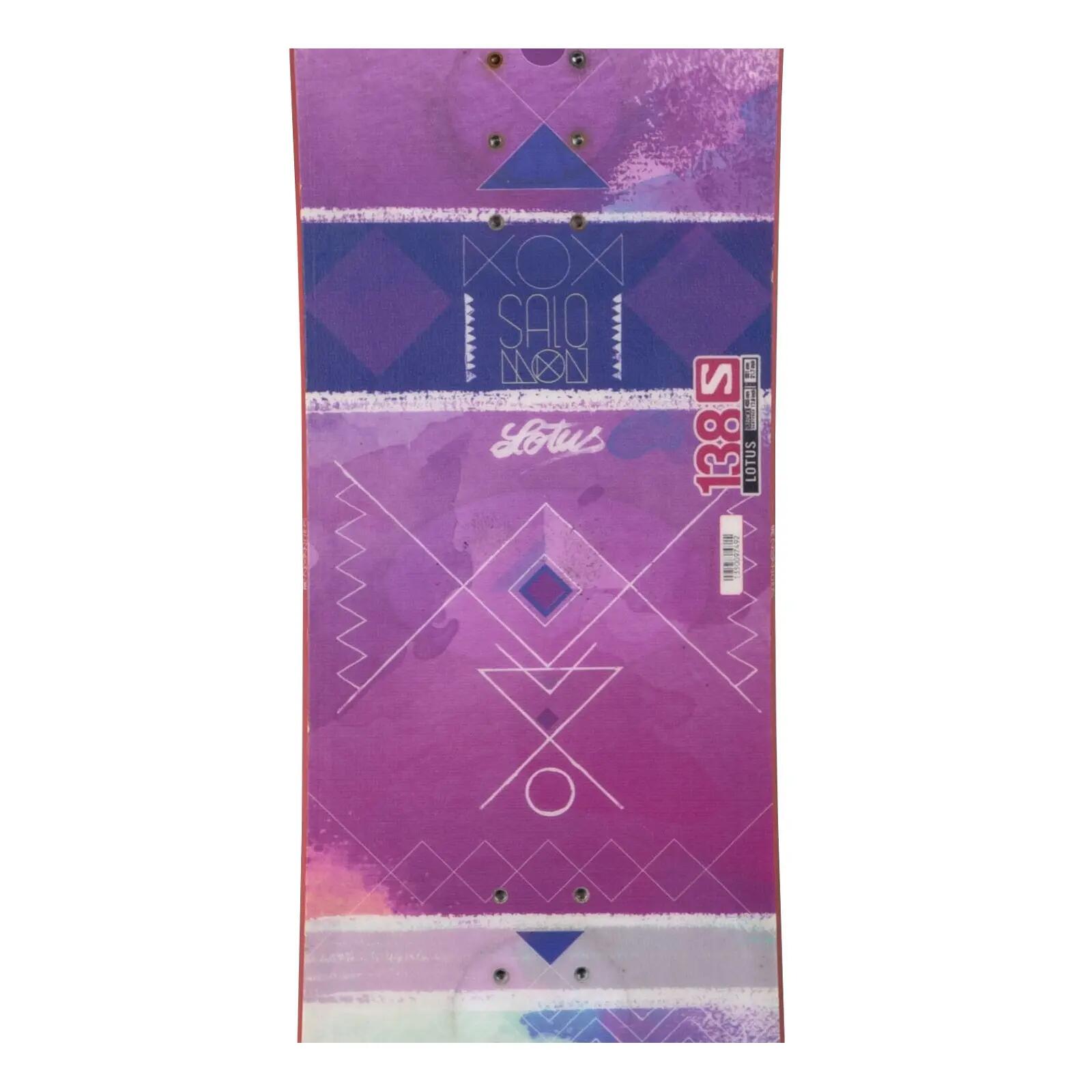 RECONDITIONNE - Snowboard Salomon Lotus + Fixations Coque 3/5