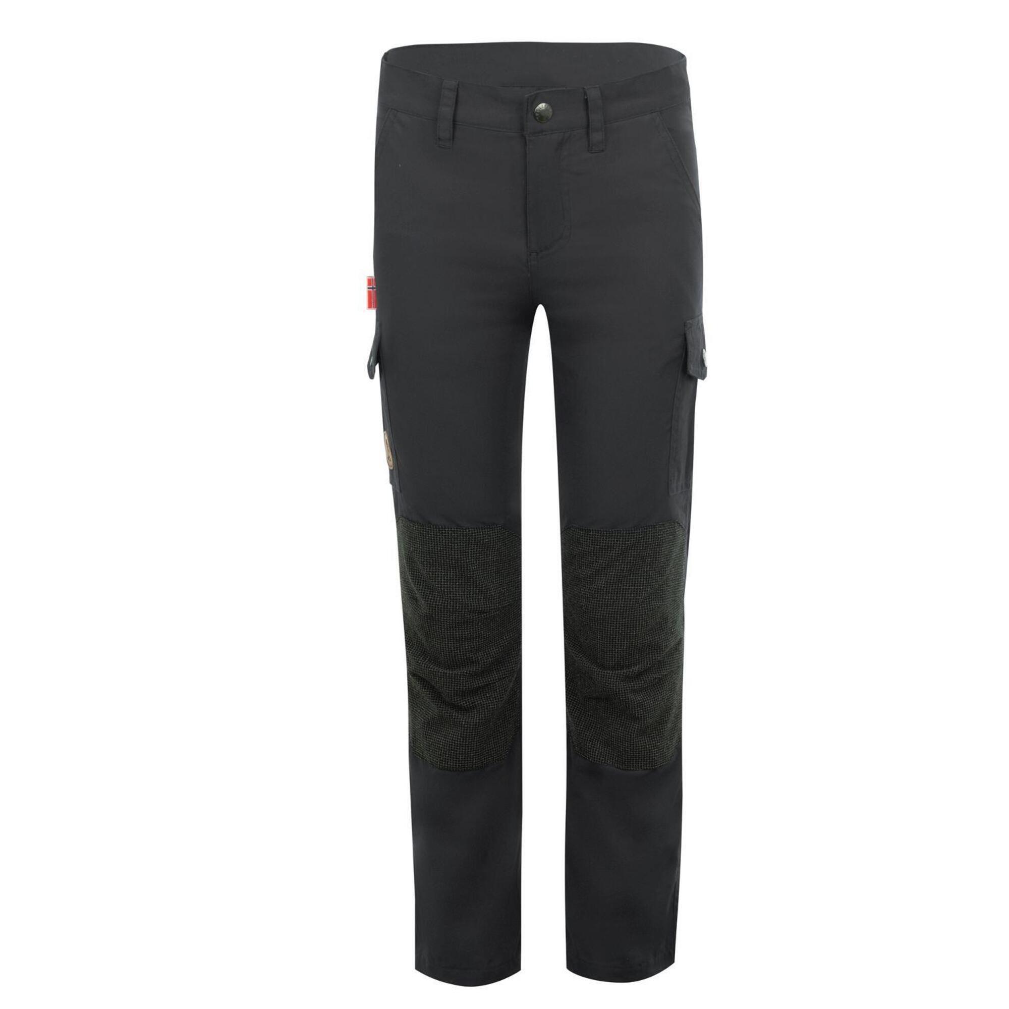 Trollkids - Pantalon De Randonnée Pour Enfants Trollheimen Anthracite - Pantalons - Gris|marron - 4 À 6 Ans - Decathlon