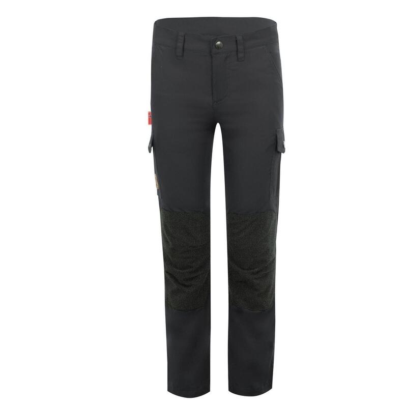 Pantalon de randonnée pour enfants Trollheimen Anthracite