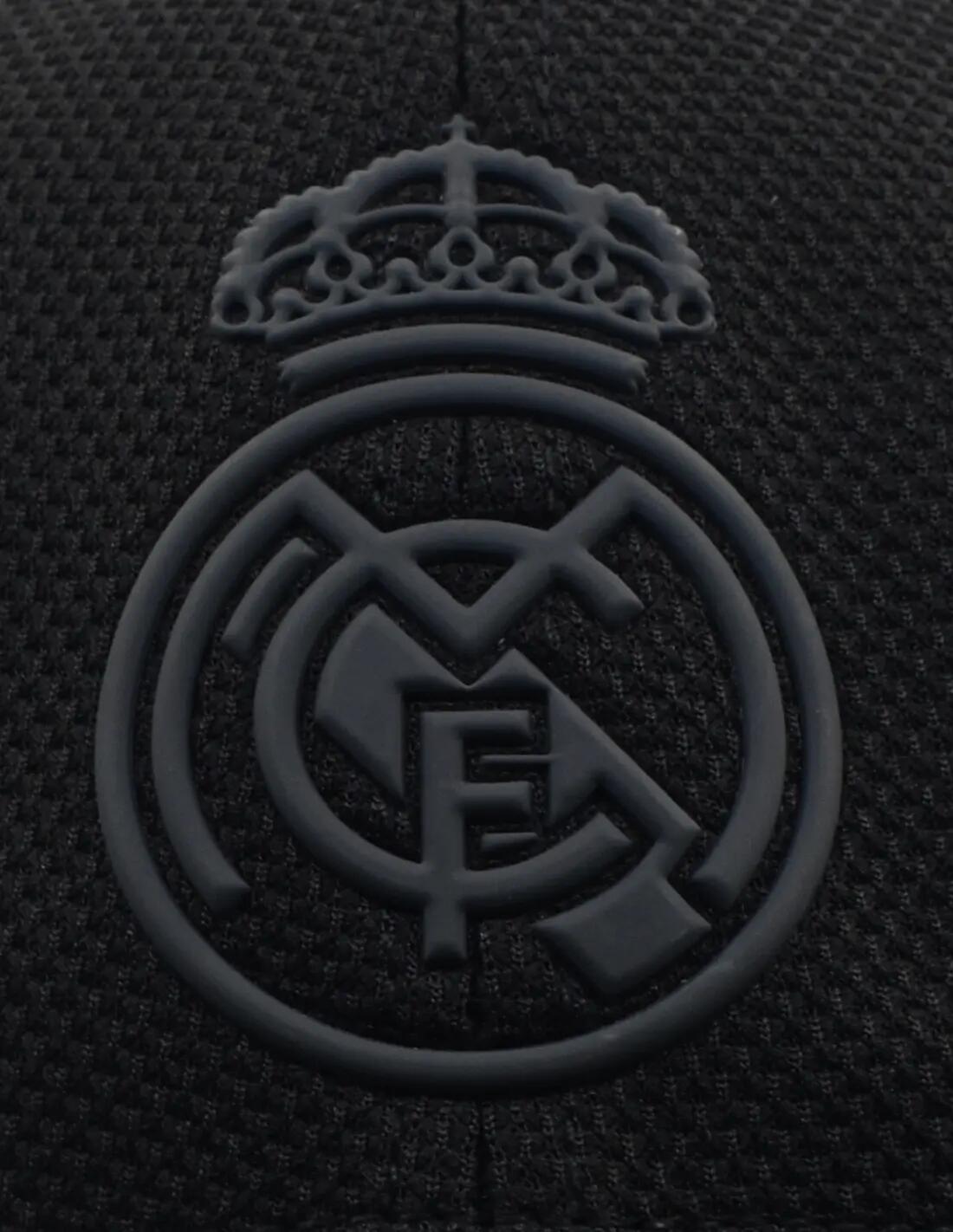 Real Madrid Cap Kappe schwarz 3/5