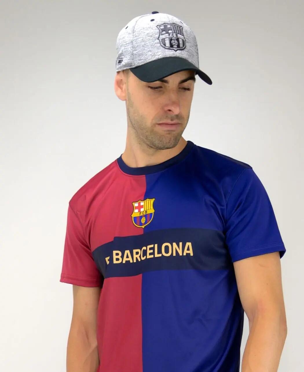 Șapca ta gri a Barça cu stema 3/6