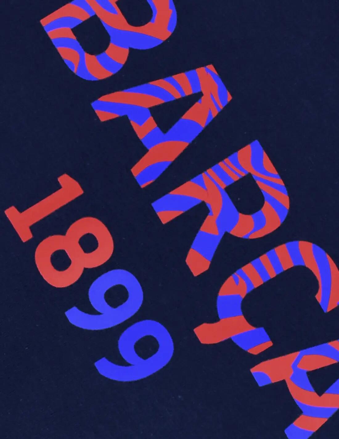 T-shirt de supporter du FC Barcelone pour la saison 2025-2026 - bleu 2/5
